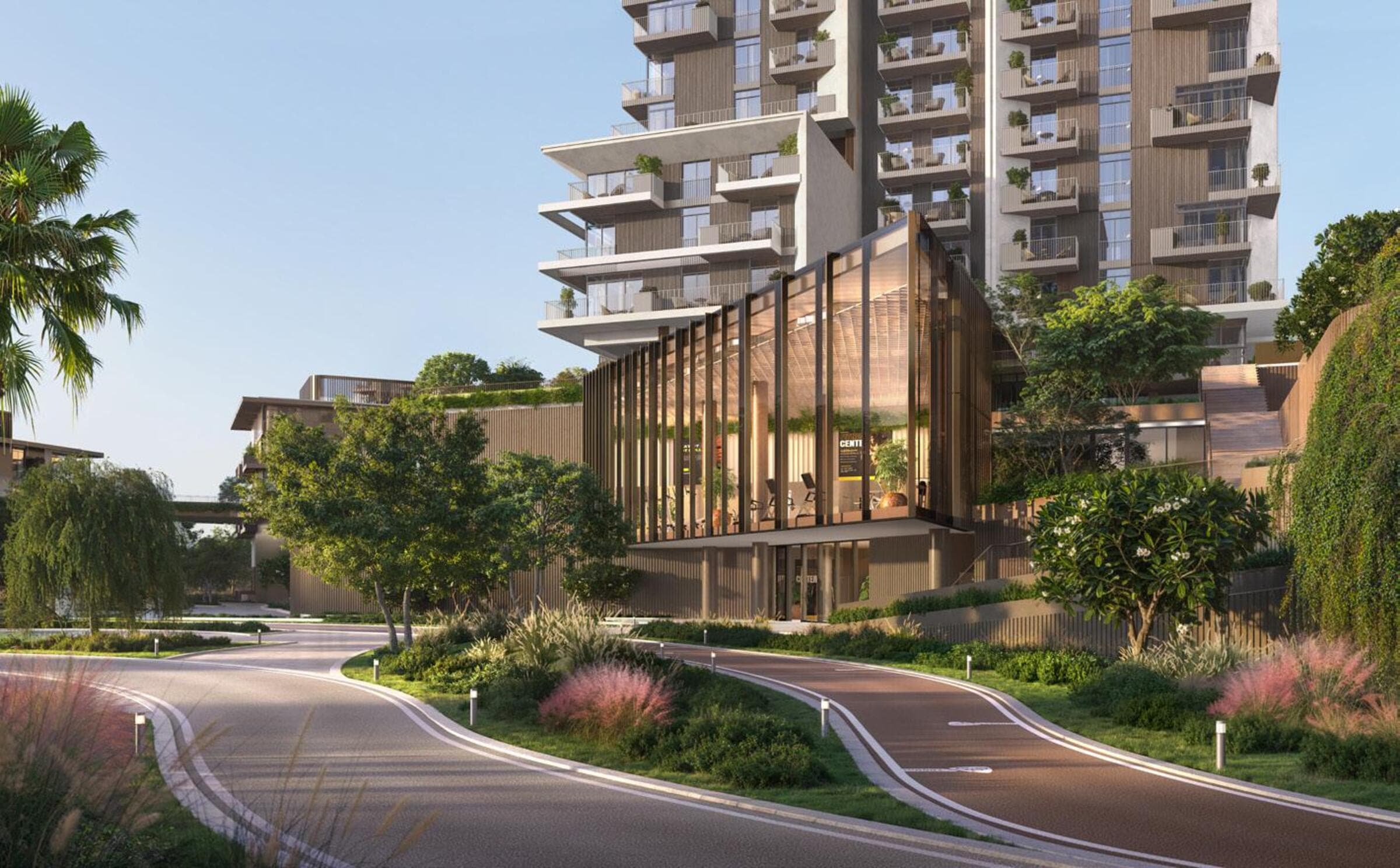 Magenta Tower at Rise by Athlon
