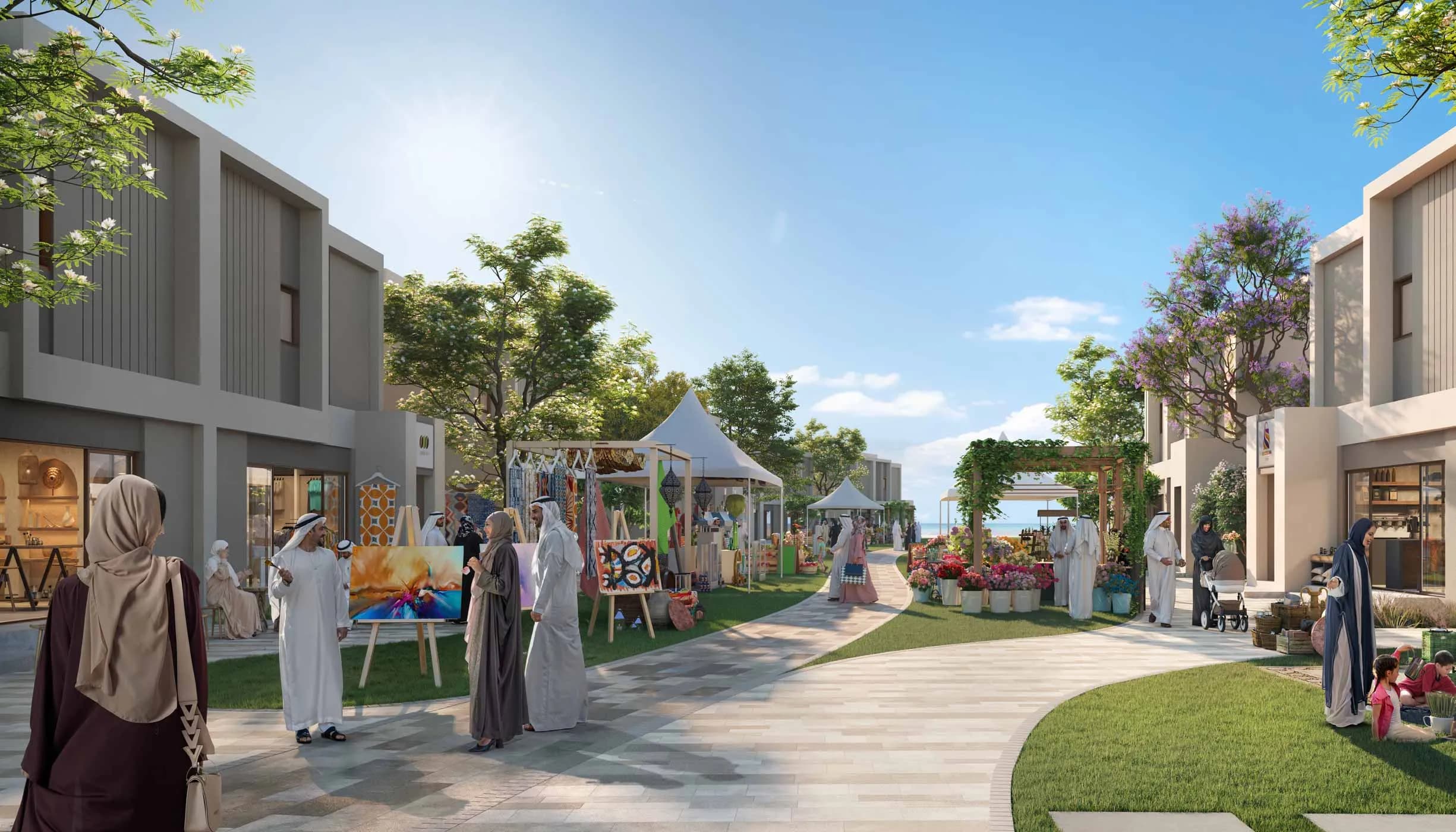 Al Deem Townhomes in Al Bahyah