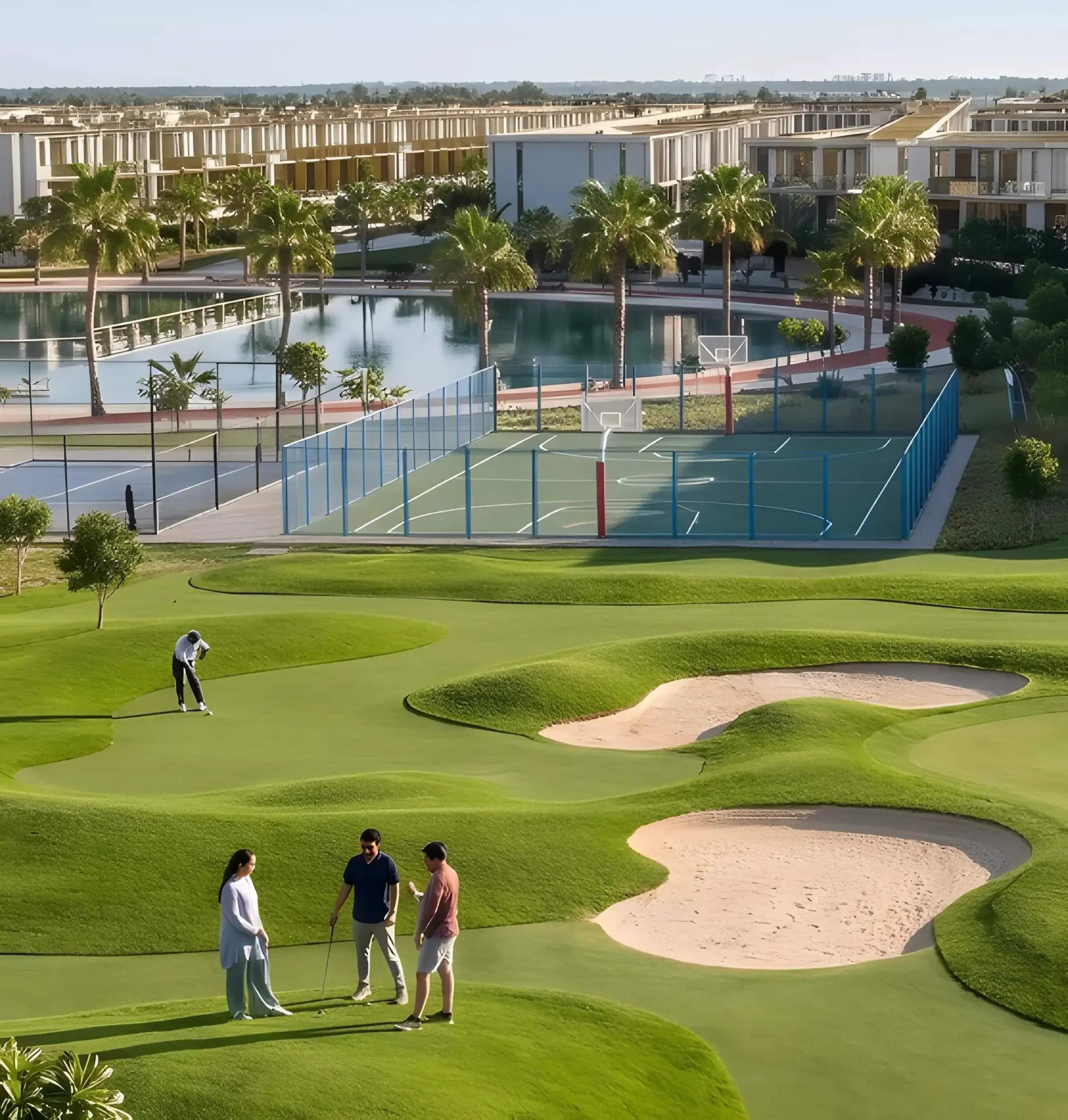 Tilal Binghatti Oasis Villas in Academic City